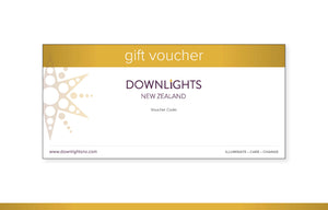 Downlights Gift Vouchers