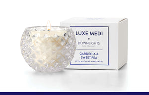Luxury Medi Soy Candles Gardenia & Sweet Pea