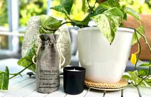 Black Leather Candle - Limited Edition Classic