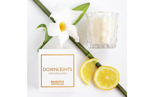 Mini Soy Candles Bamboo & White Lily NZ