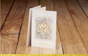 Downlights Standard Blank Greeting Card NZ