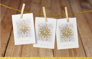 Downlights Standard Blank Greeting Card NZ