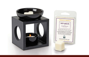 DL Soy Melt Burner and French Vanilla Melts (Square)