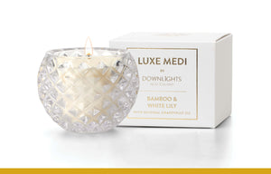 Luxury Medi Soy Candles Bamboo & White Lily